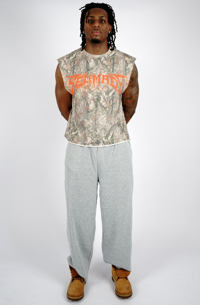 FALL CAMO SLEEVELESS SHIRT - SELFMADE